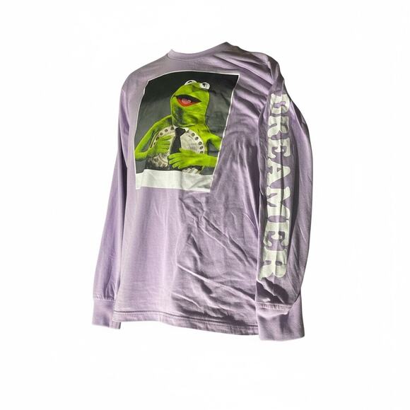 Disney The Muppets Kermit the Frog Dreamer Long Sleeve Shirt L - Picture 2 of 4